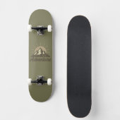 Abenteuer Unisex Skateboard (Vorderseite)