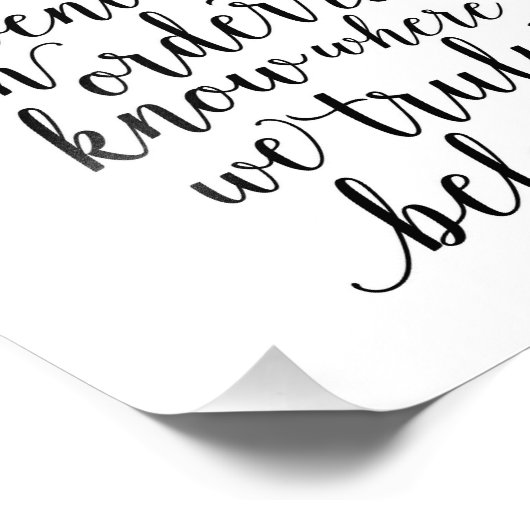 Abenteuer unternehmen | Art Print Fotodruck (Ecke)