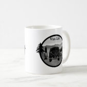 Abenteuer Van Life Kaffeetasse (VorderseiteRechts)