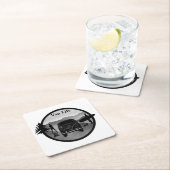 Abenteuer Van Life Rechteckiger Pappuntersetzer (Vor Ort)