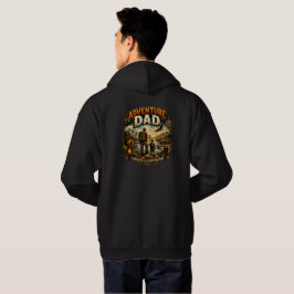 Abenteuer-Vater-Shirt – Vintage Outdoor-Camping  Hoodie