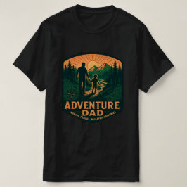 Abenteuer-Vater-Shirt – Vintage Outdoor-Wandern T-Shirt