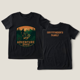 Abenteuer-Vater-Shirt – Vintage Outdoor-Wandern Tri-Blend Shirt