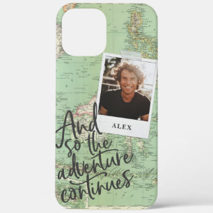 Abenteuer Vintage-Karte stilvolle Retro-Foto Case- Case-Mate iPhone Hülle