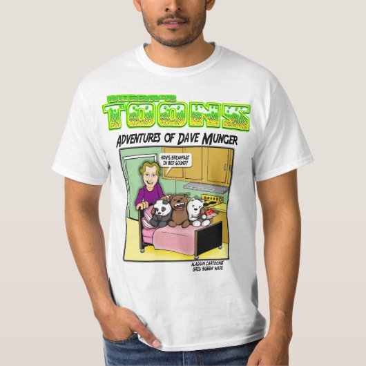 ABENTEUER VON DAVE MUNGER T-Shirt (Vorderseite)