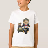 Abenteuer von Pee Wee und Meatball T-Shirt (Vorderseite)