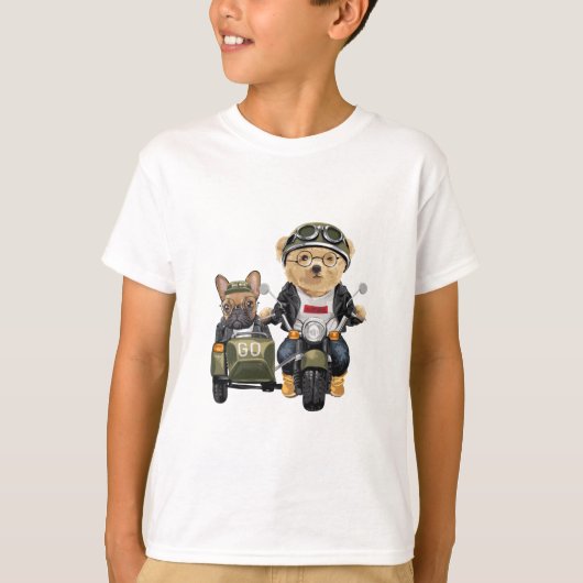 Abenteuer von Pee Wee und Meatball T-Shirt (Vorderseite)
