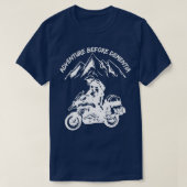 Abenteuer vor Demenz Funny Mountain Adventure T-Shirt (Design vorne)