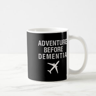 Abenteuer vor Demenz Gewitter Flugzeug Retir Kaffeetasse