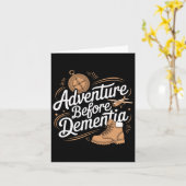 Abenteuer vor Demenz Reisen Wildnis Outdoorbereich Karte (Gelbe Blume)