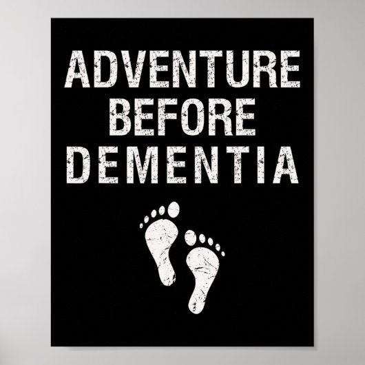 Abenteuer vor Demenz Wanderlust Poster (Vorne)