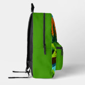 Abenteuer-Wander-Rucksack für Kinder Bedruckter Rucksack (Links)