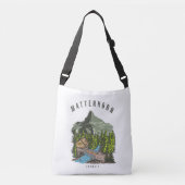 Abenteuer Wandern Bossica Crossbody Tote Beag Tragetaschen Mit Langen Trägern (Vorderseite)