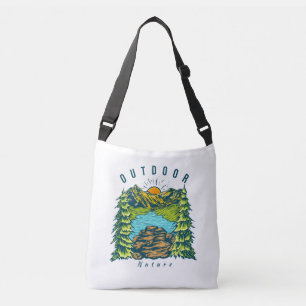 Abenteuer Wandern Bossica Crossbody Tote Beag Tragetaschen Mit Langen Trägern