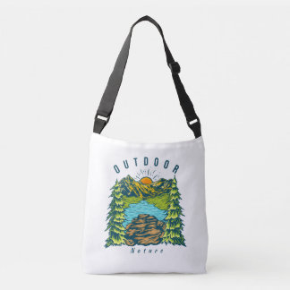 Abenteuer Wandern Bossica Crossbody Tote Beag Tragetaschen Mit Langen Trägern