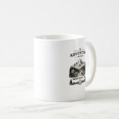 Abenteuer Wandern Camping Tasse (VorderseiteRechts)