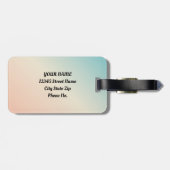 Abenteuer Wanderwälder Bäume Beginnen Gepäckanhänger (Rückseite horizontal)