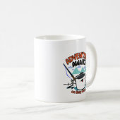 Abenteuer warten bei jedem Wurf Kaffeetasse (VorderseiteRechts)