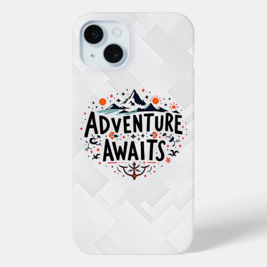 Abenteuer warten Case-Mate iPhone hülle (Rückseite)