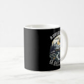 Abenteuer warten dort draußen, aber auch Serienmör Kaffeetasse (VorderseiteRechts)