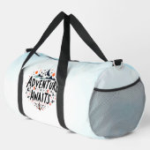 Abenteuer warten duffle bag (Rechte Ecke)
