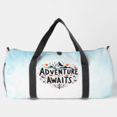 Abenteuer warten duffle bag (Rückseite)