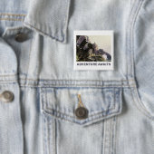 Abenteuer warten. Fantasielandschaft Button (Beispiel)