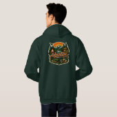 Abenteuer warten hoodie (Schwarz voll)