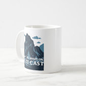 Abenteuer warten kaffeetasse (Vorderseite Links)