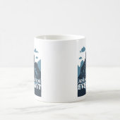 Abenteuer warten kaffeetasse (Mittel)
