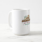 Abenteuer warten kaffeetasse (Vorderseite Links)
