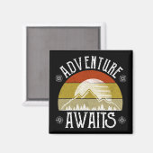 Abenteuer warten magnet (Vorderseite/Rückseite)