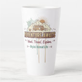 Abenteuer warten milchtasse (Vorderseite)