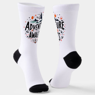 Abenteuer warten socken