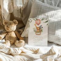 Abenteuer warten | Süße Safari-Tiere Baby Shower