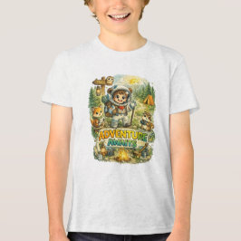 Abenteuer warten Tri-Blend shirt