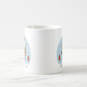 Abenteuer wartet auf Panda Kaffeetasse (Mittel)