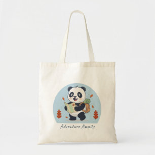 Abenteuer wartet auf Panda Tragetasche