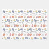 Abenteuer wartet auf Reiseschleifblätter Geschenkpapier Set (Vorderseite 3)