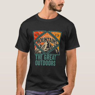 Abenteuer wartet auf The Great Outdoor Nature Wand T-Shirt