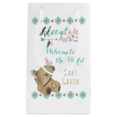 Abenteuer wartet Bärenbeutel Kleine Geschenktüte (Vorderseite)