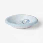 Abenteuer wartet! Blue Hot Air Balloon Baby Dusche Pappteller (Gewinkelt)