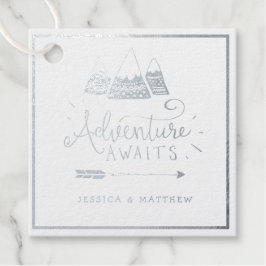 "Abenteuer wartet"! Erlebnisdusche Geschenkanhänger