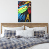 Abenteuer wartet! leinwanddruck (Insitu (Schlafzimmer))