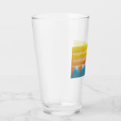Abenteuer wartet Mountain Sunset Glas (Rechts)