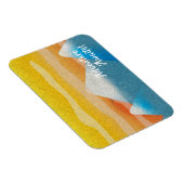 Abenteuer wartet Mountain Sunset Magnet (Rechte Seite)