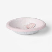 Abenteuer wartet! Pink Hot Air Ballon Babydusche Pappteller (Gewinkelt)