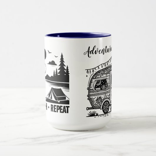 Abenteuer wartet! tasse (Zentrum)