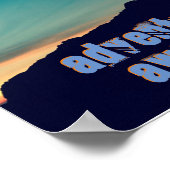 Abenteuer wartet! - Wandplakat Poster (Ecke)