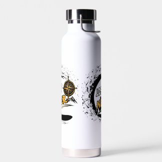 Abenteuer-Wasserflasche 'Never Lost' Trinkflasche